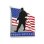 Proud Veteran USA Pin Badge