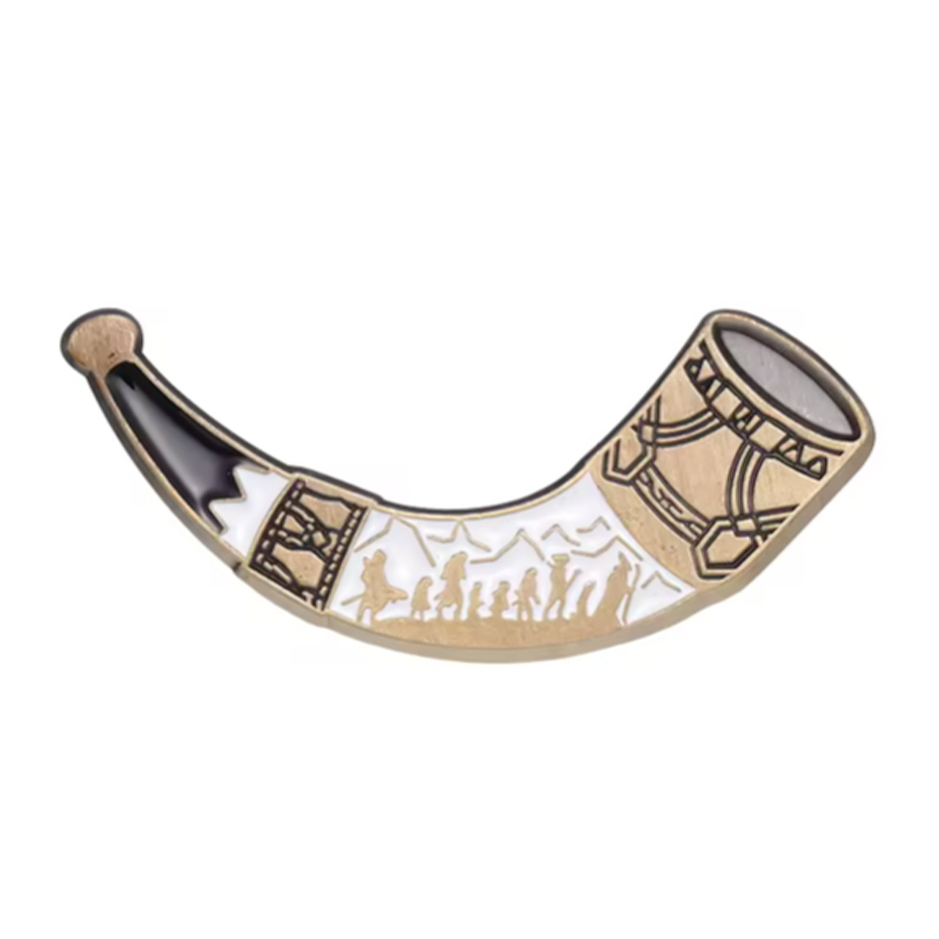 Pin con forma de cuerno de beber vikingo Imagen principal del producto