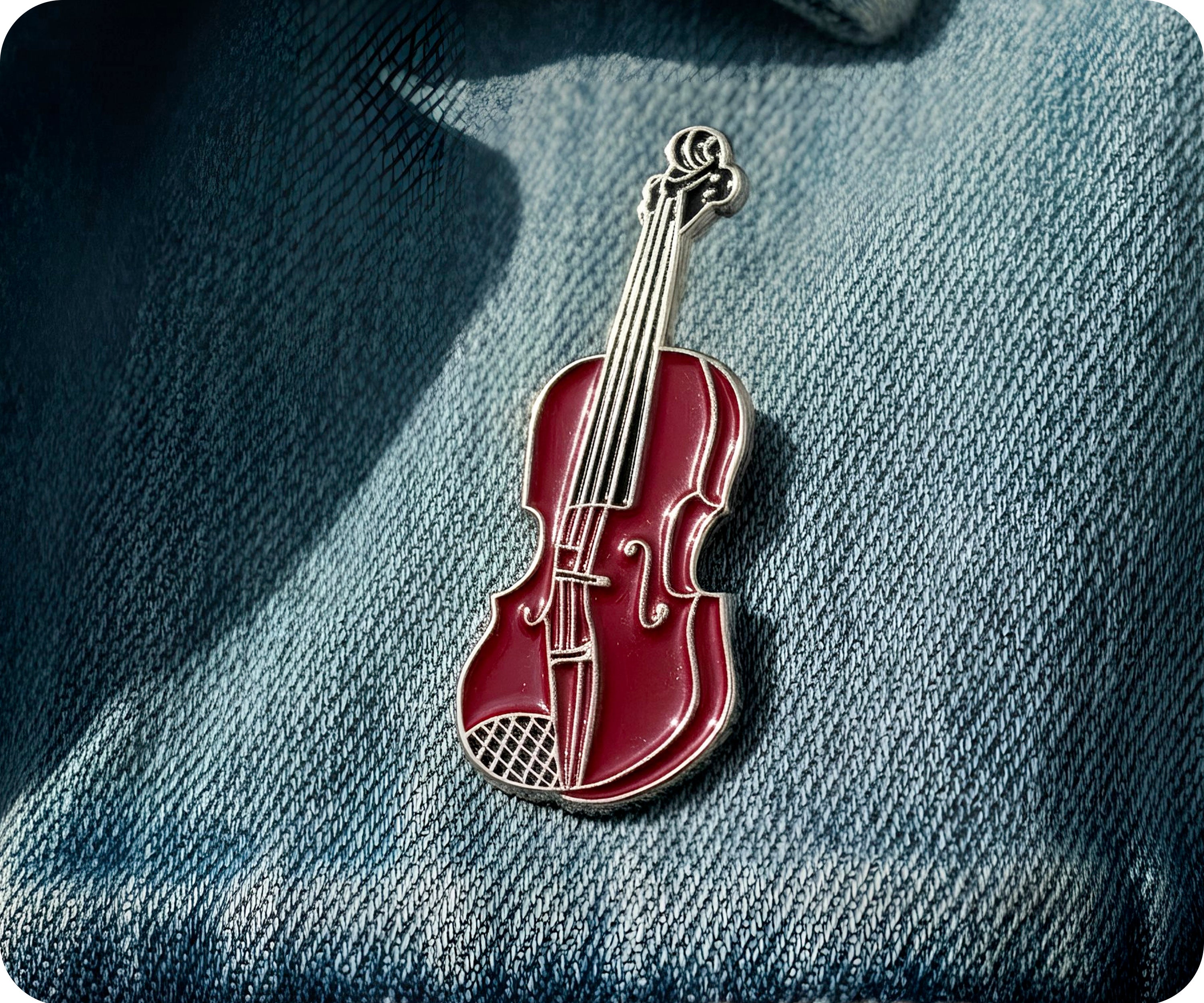 Pin de violín Imagen secundaria del producto