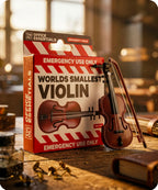¡Violín microscópico!
