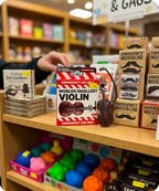 ¡Violín microscópico!