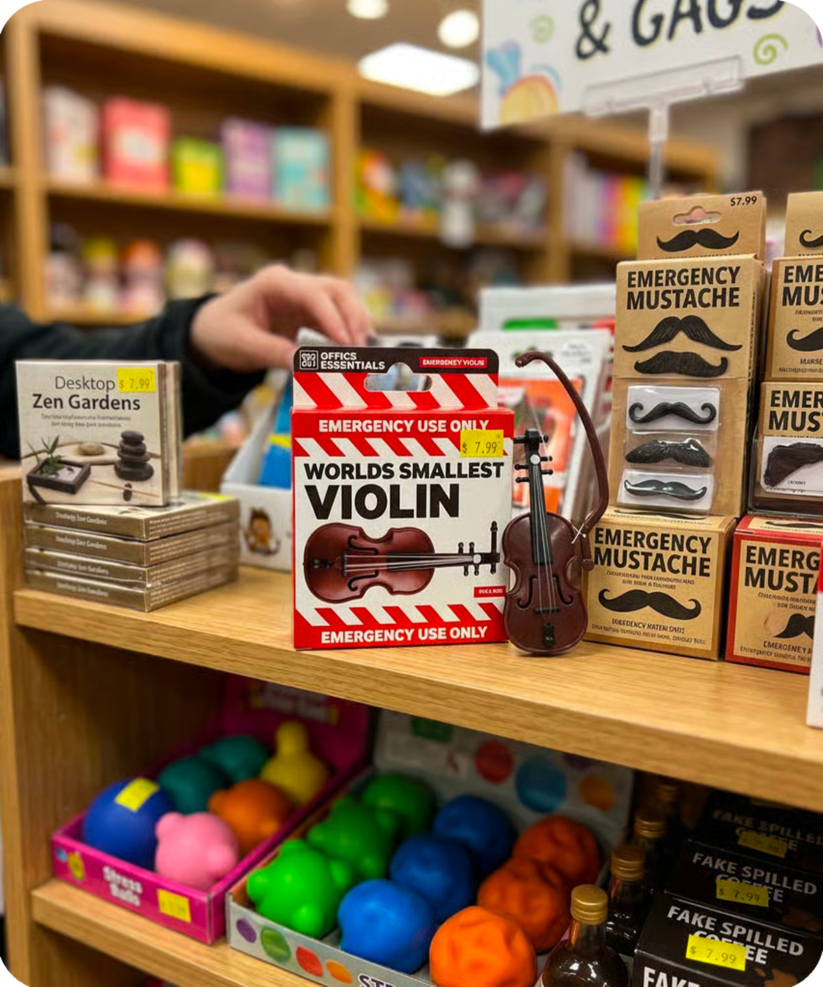 ¡Violín microscópico!