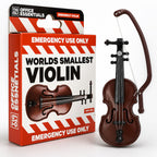 ¡Violín microscópico!