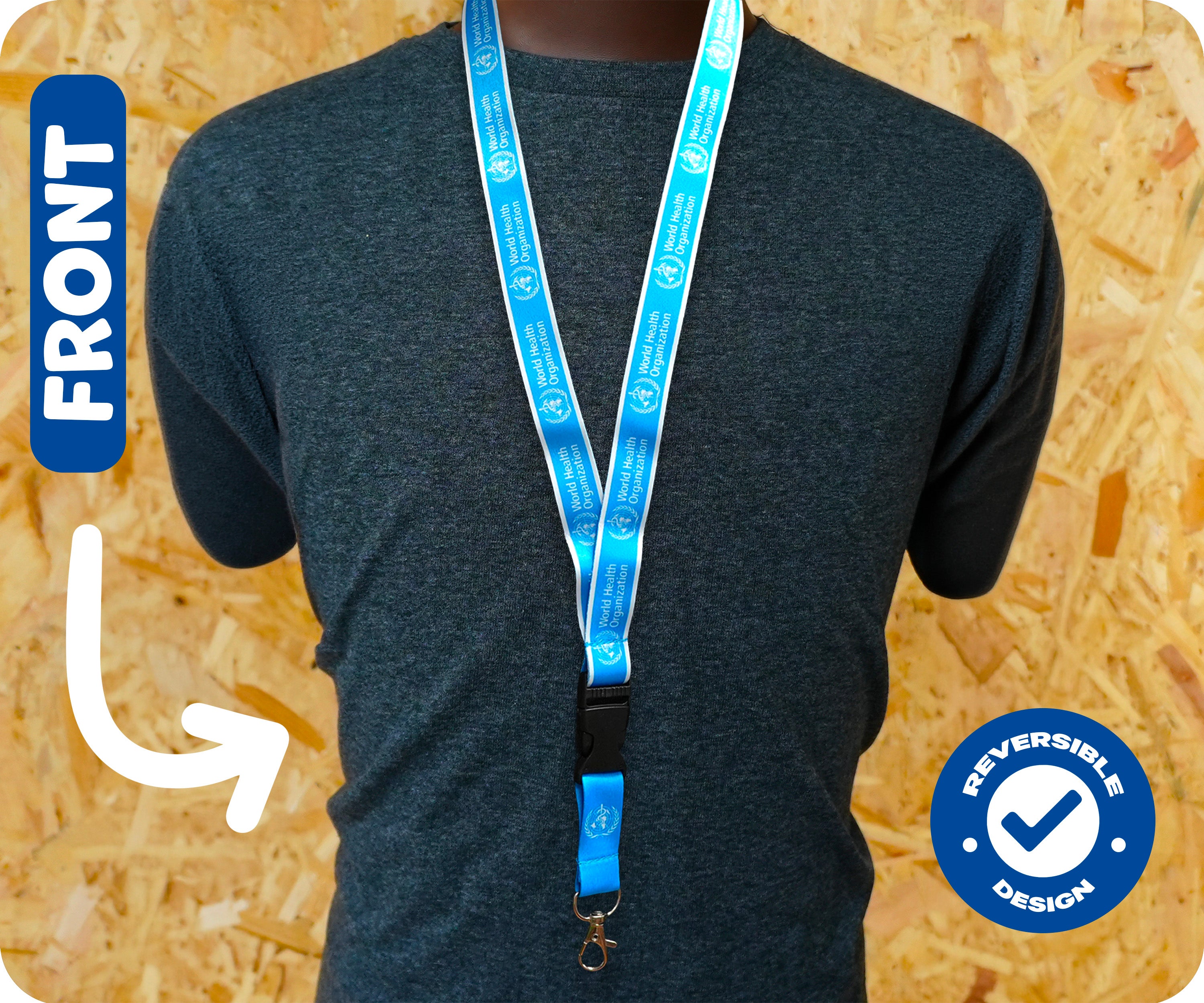 World Health Organisation WHO Lanyard