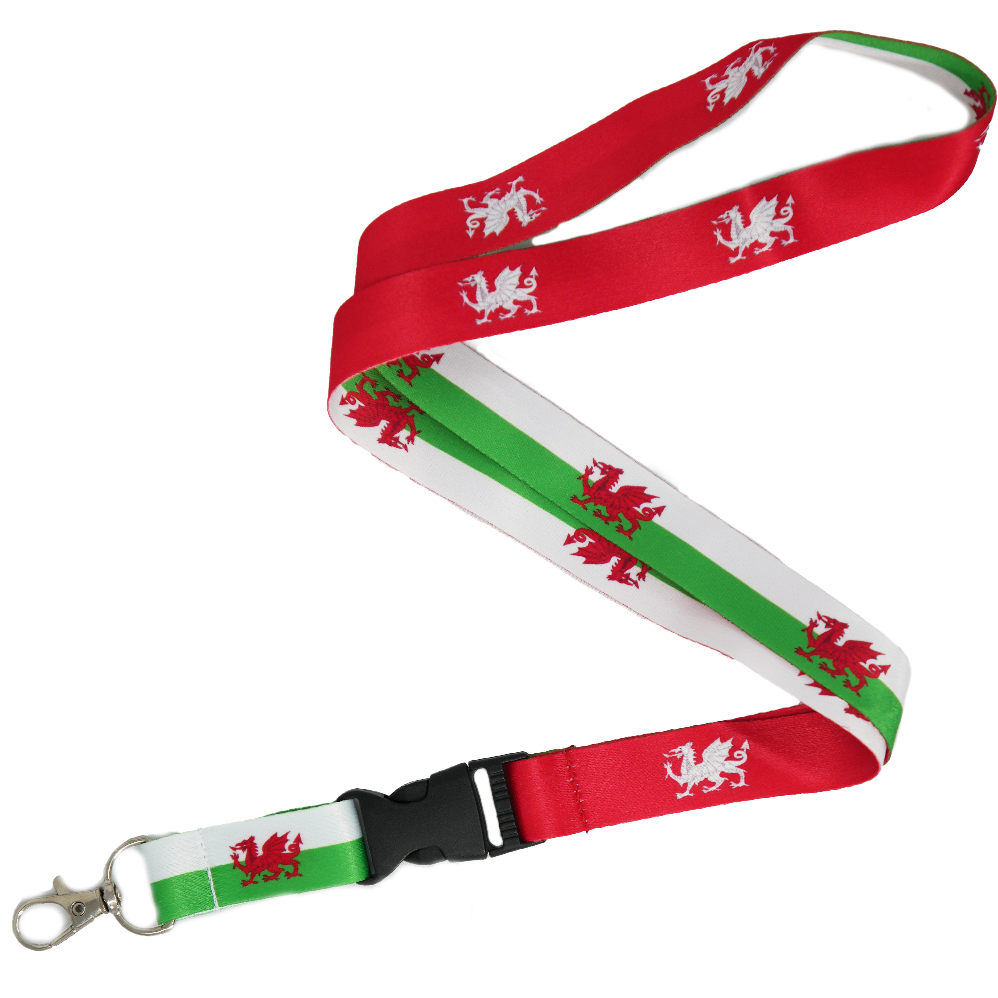 Wales Dragon Flag Lanyard Main image