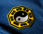 Yang & Yang Golden Patch Iron On (7 x 7cm)