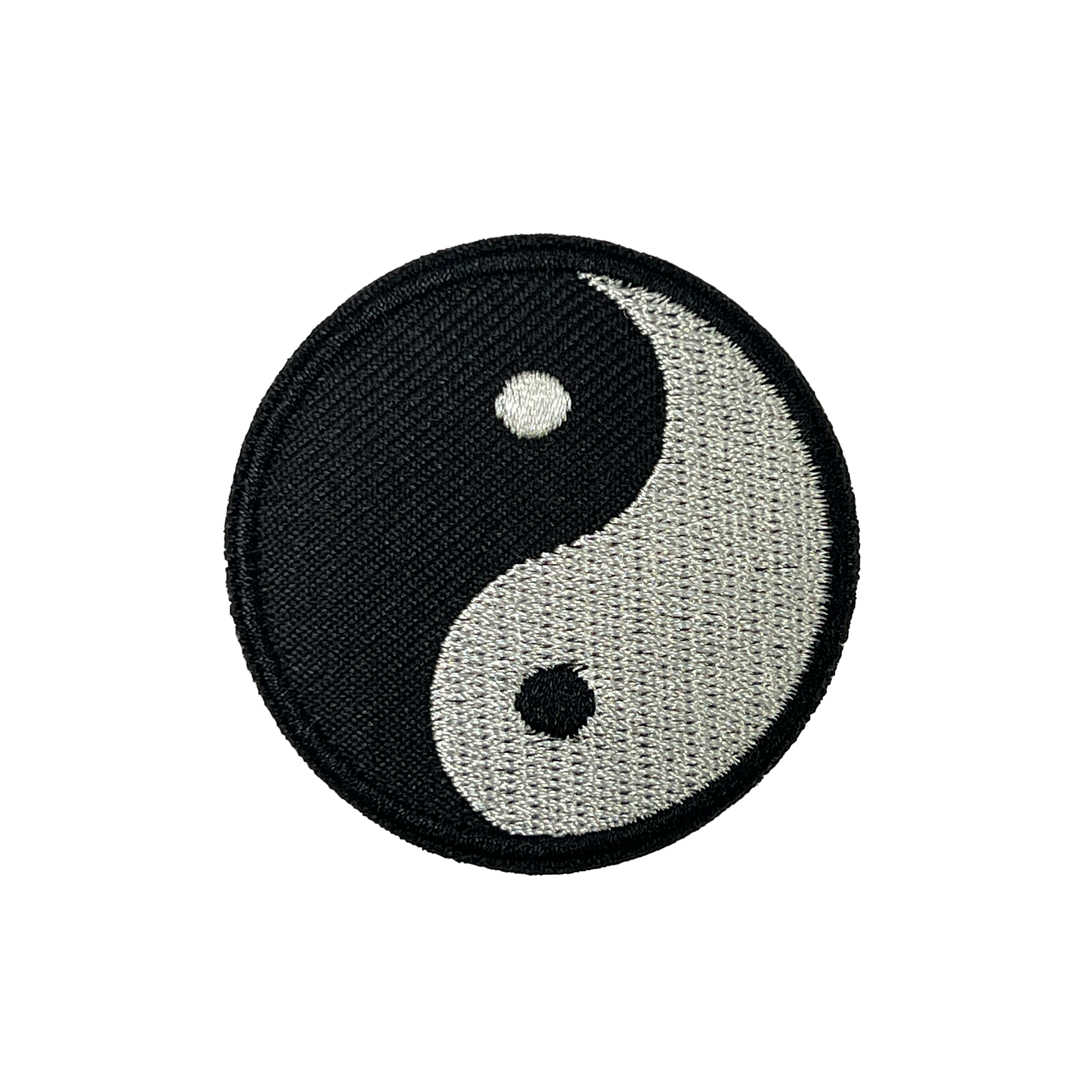 Parche bordado Ying y Yang (5 cm) Imagen principal del producto