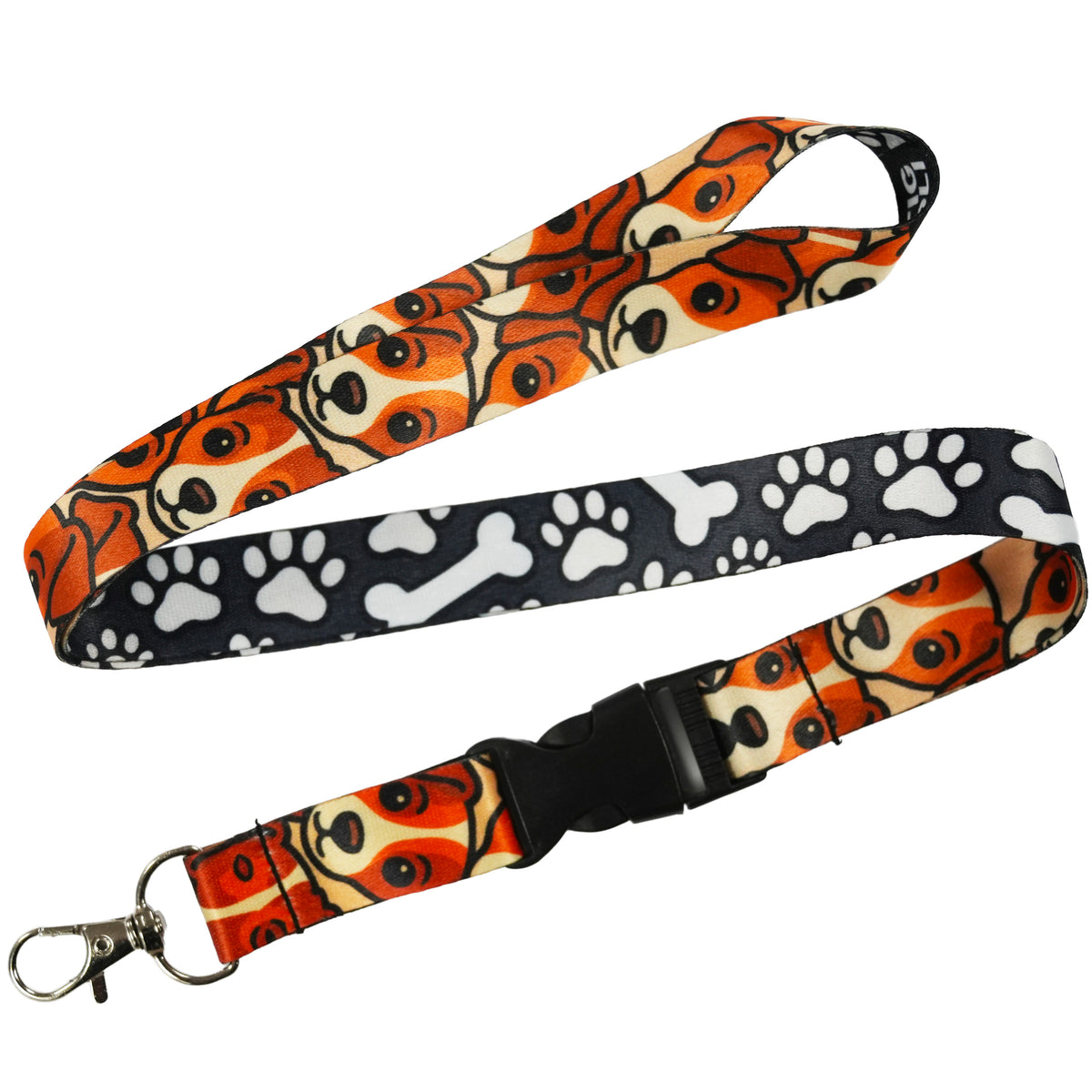 Cordón con huellas de cachorro de Yorkshire Terrier Imagen principal del producto