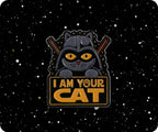 I Am Your Cat Space Pin Badge