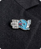 You’re Whale-Come Enamel Pin Badge