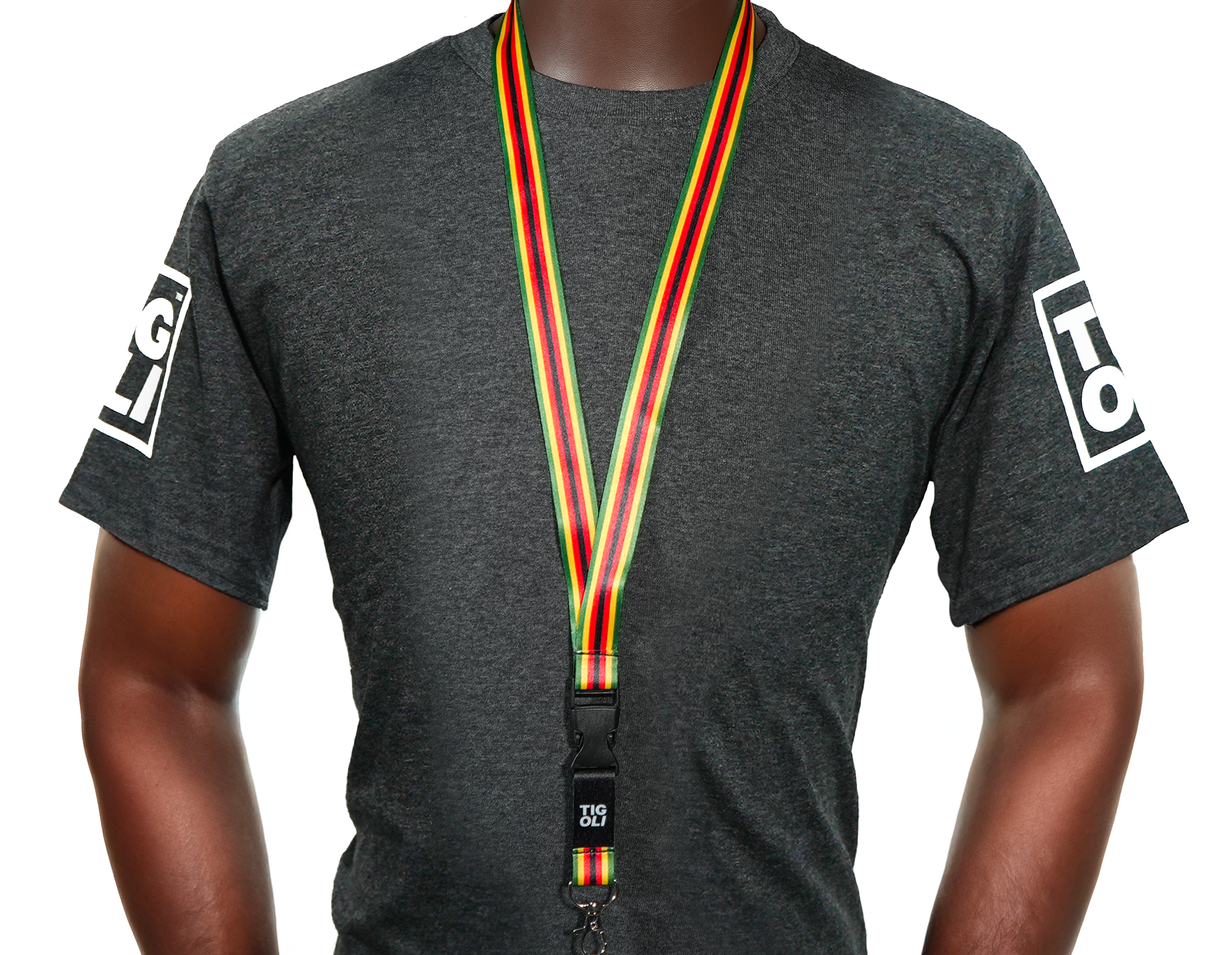 Zimbabwe Country Flag Emblem Lanyard Secondary image