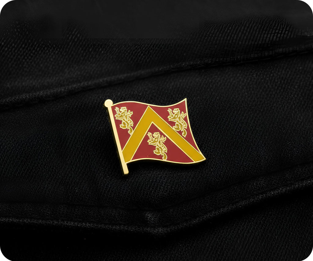 Anglesey Medieval Pin Badge