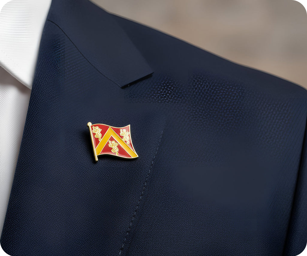 Anglesey Medieval Pin Badge