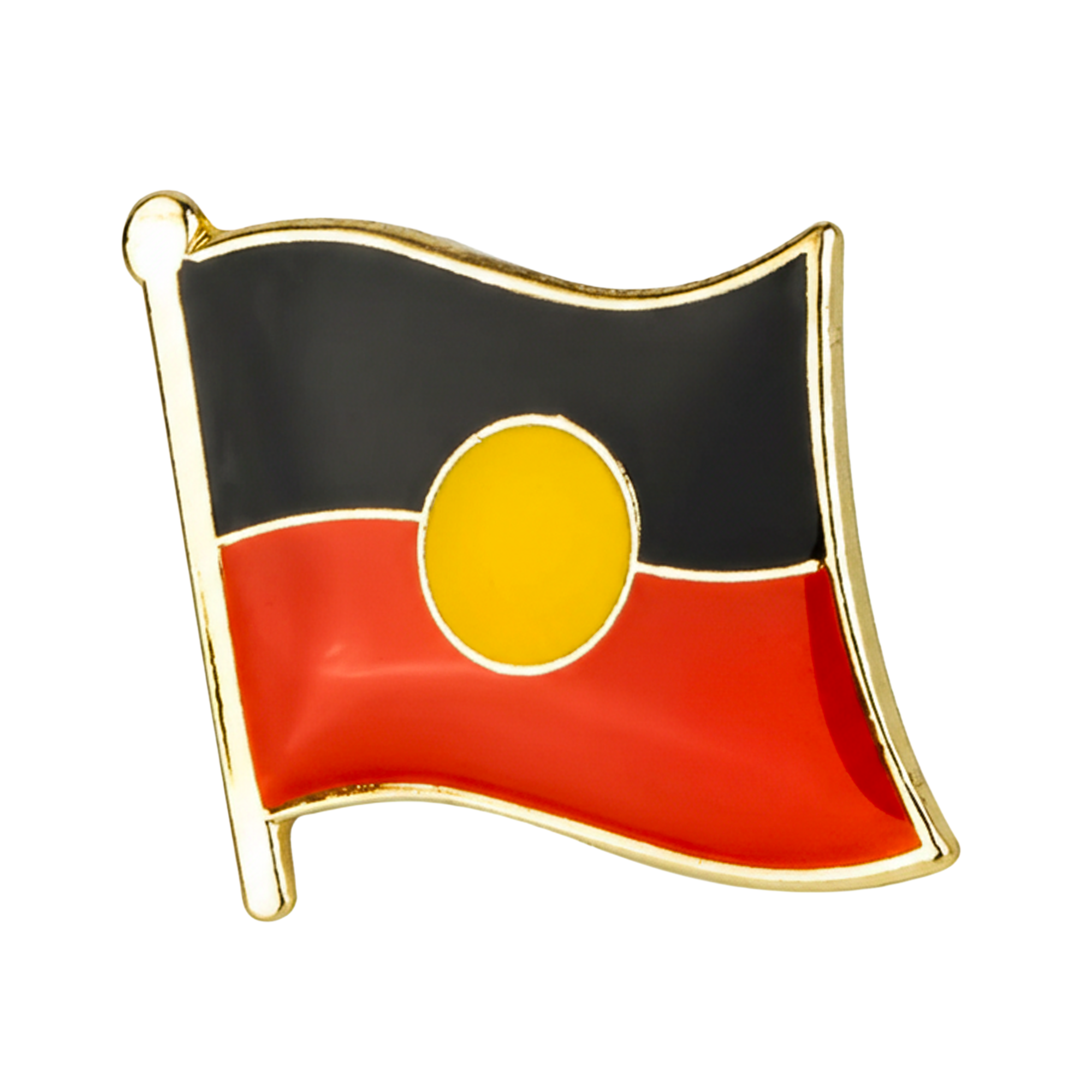 Aboriginal Australians Flag Pin Badge
