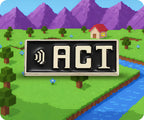 Act Gamer Mining Pin Badge