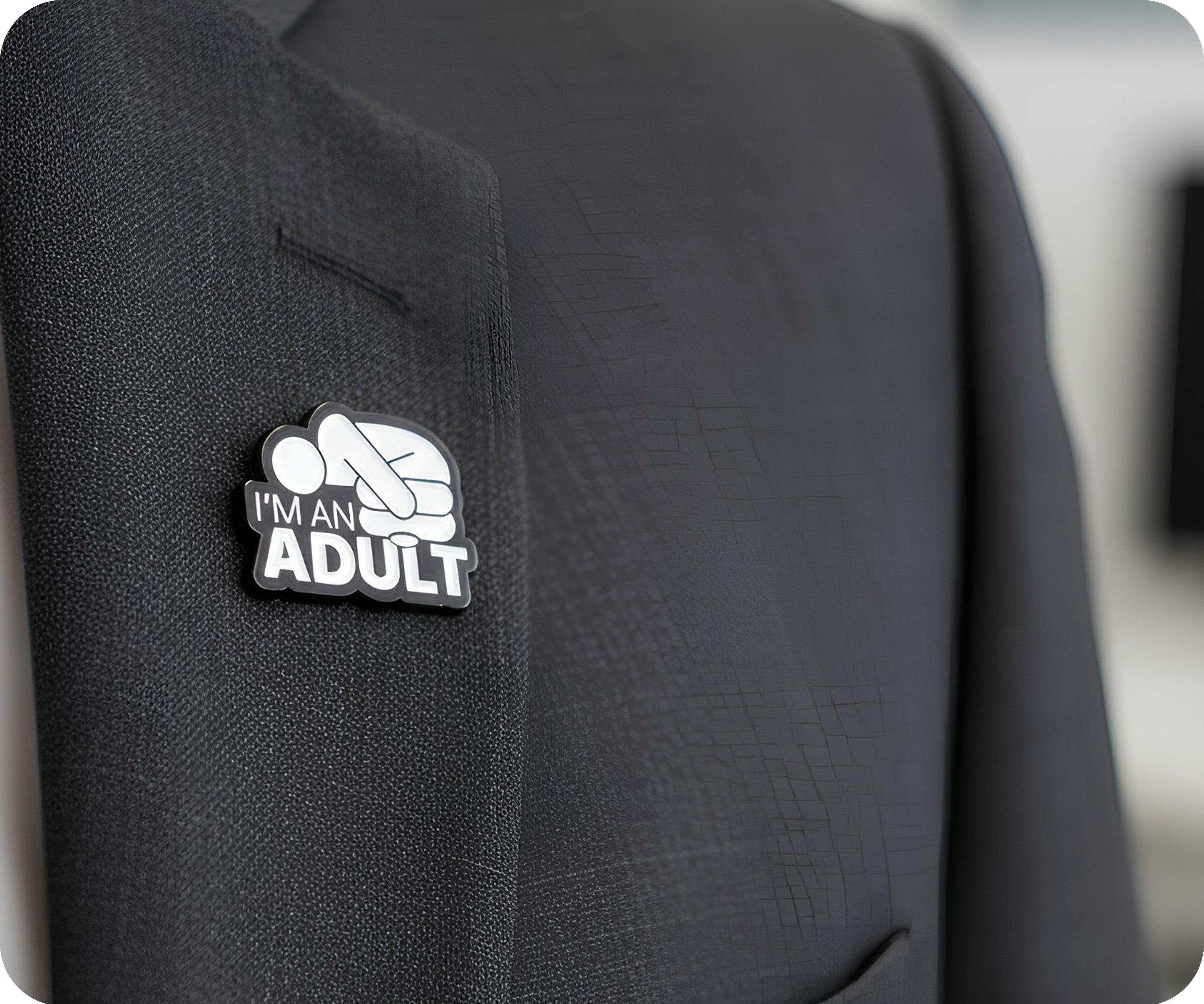 Soy un pin de adulto Imagen secundaria del producto