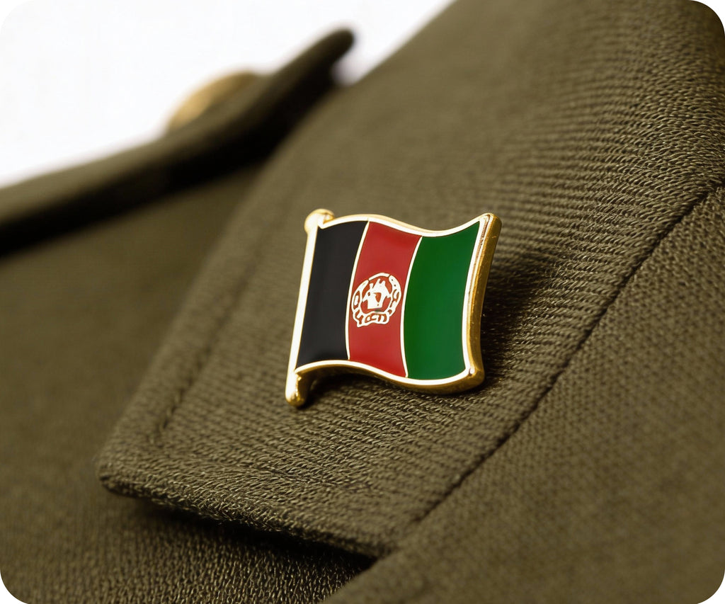 Afghanistan Flag Pin Badge