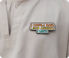 I Came, I Saw, I Got Anxiety I Left Pin Badge
