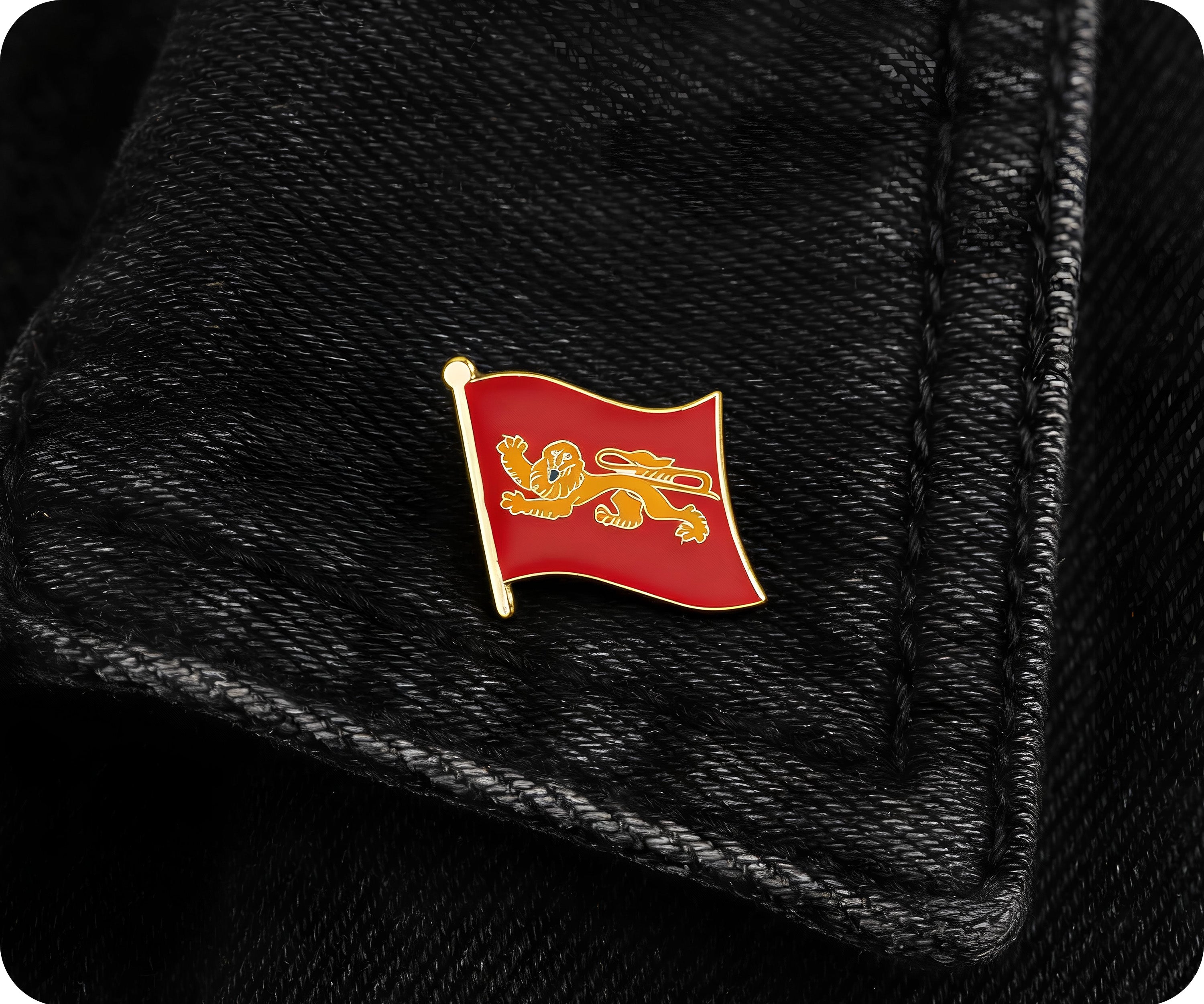 Aquitaine France Flag Pin Badge