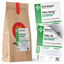 A playful product image featuring a package and sticker with 'Anti-Hangry' text, designed to look like a medical prescription for fast food. The package is brown with a green and red label, and the sticker is green with white text.