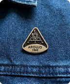 Apollo 1969 Moon Landing Enamel Lapel Pin Badge