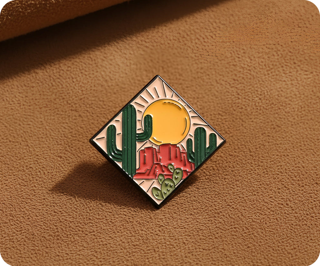 Arizona Dessert Pin Badge