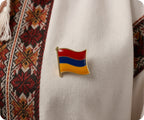 Armenia Flag Pin Badge