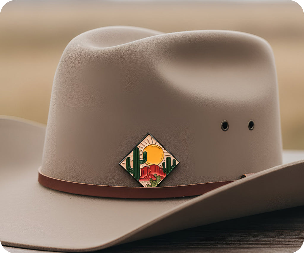 Arizona Dessert Pin Badge