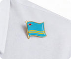 Aruba Flag Pin Badge