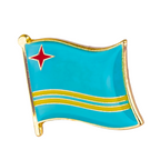 Aruba Flag Pin Badge