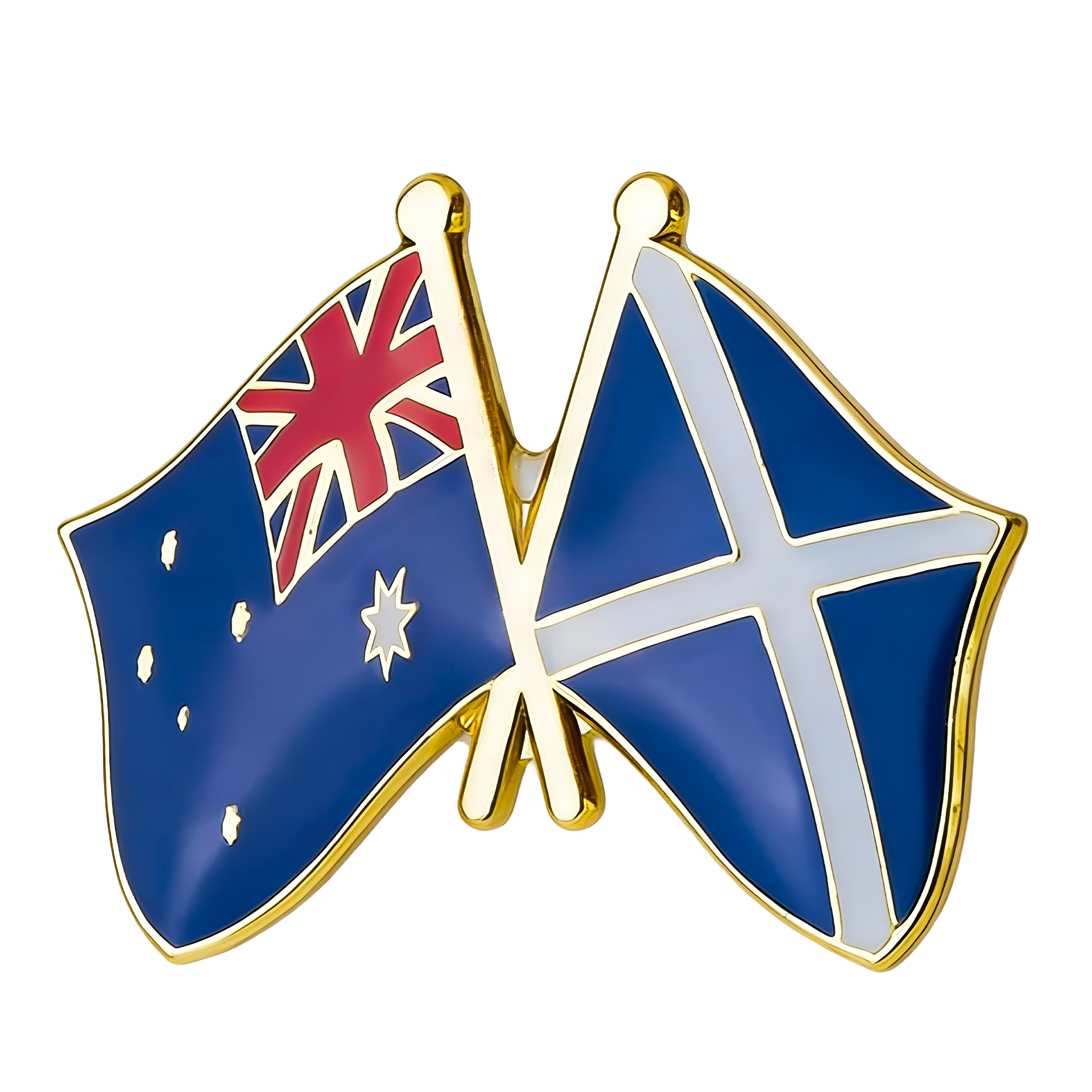 Pin de la amistad entre Australia y Escocia