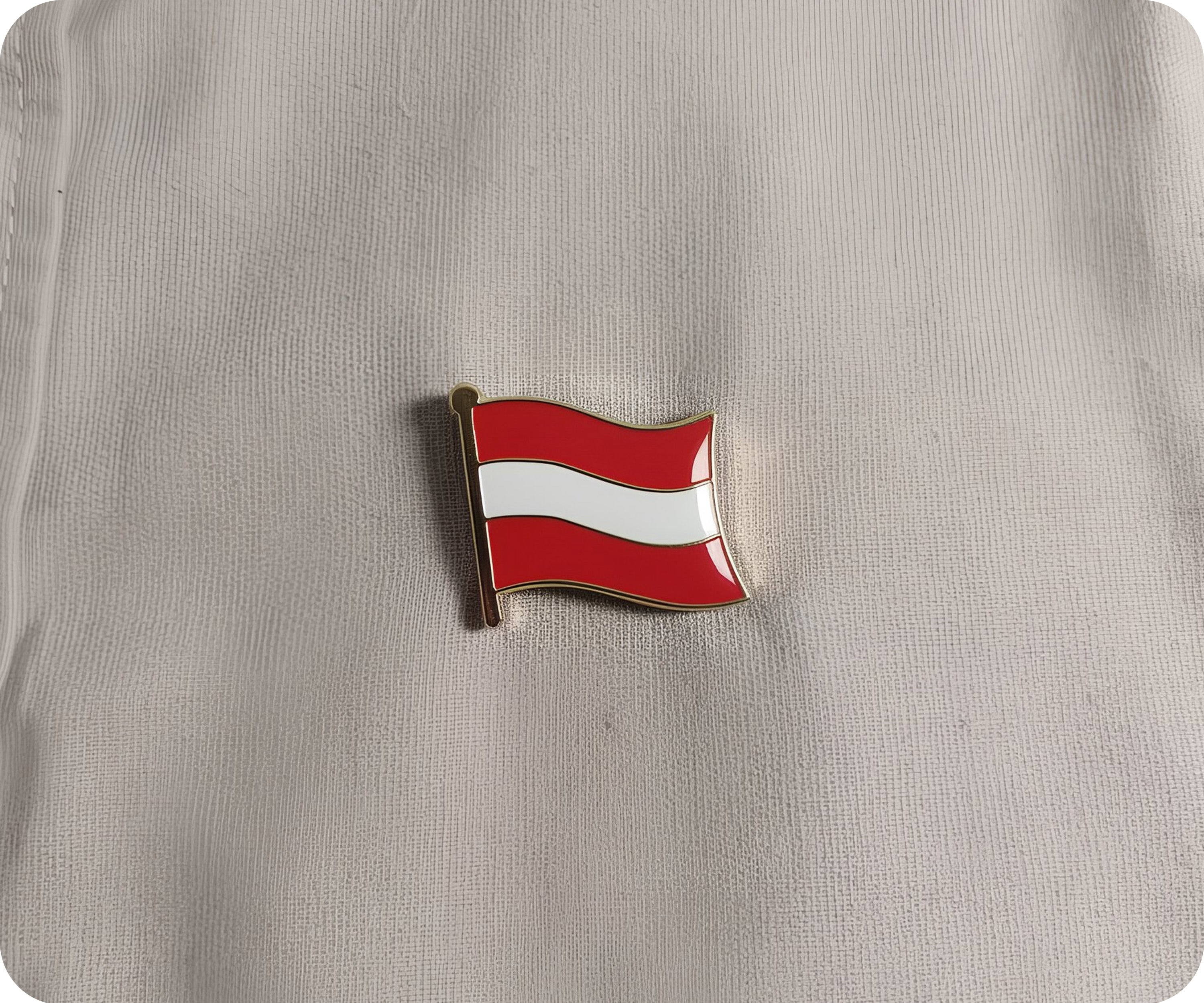 Austria Flag Pin Badge