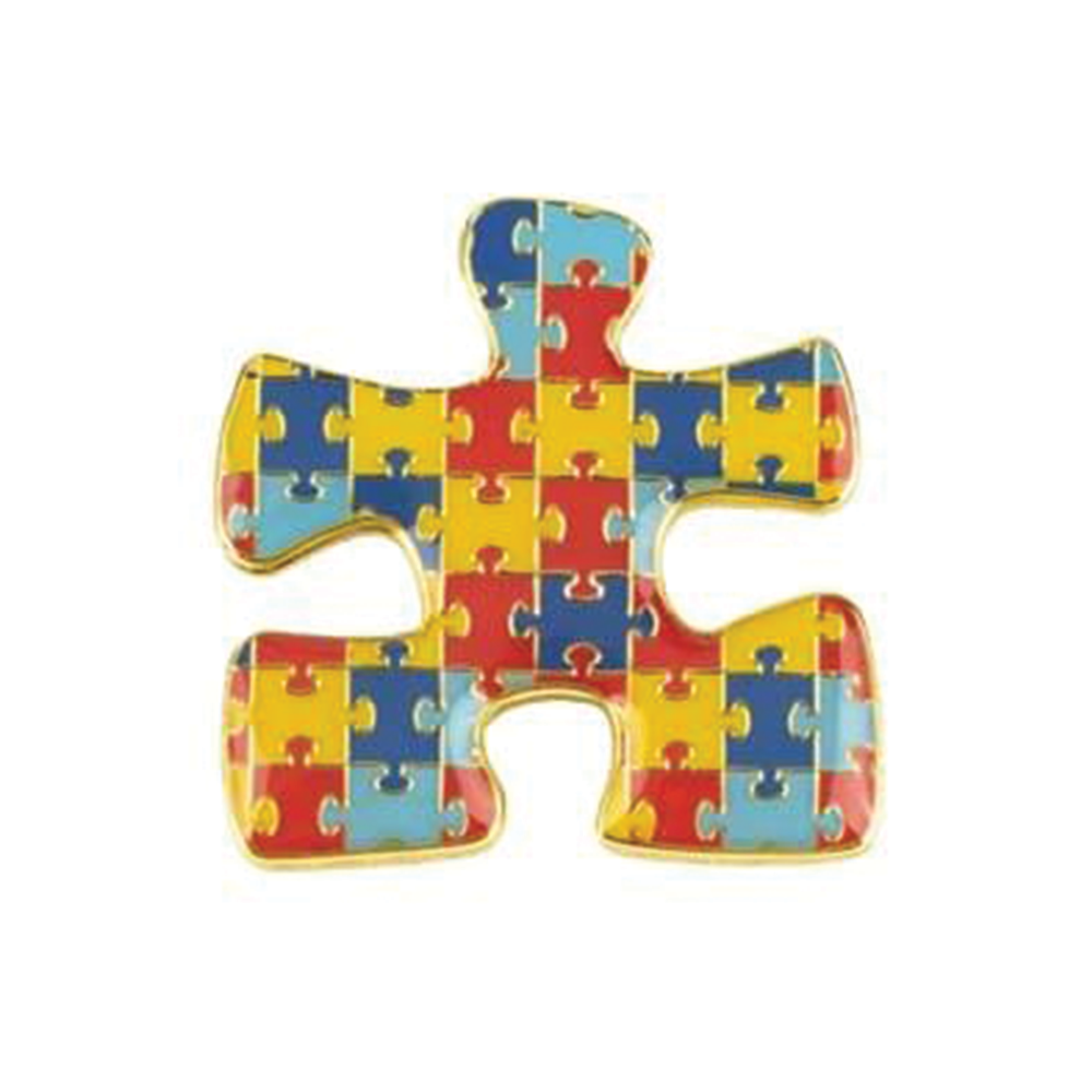 Pin de concienciación sobre el autismo