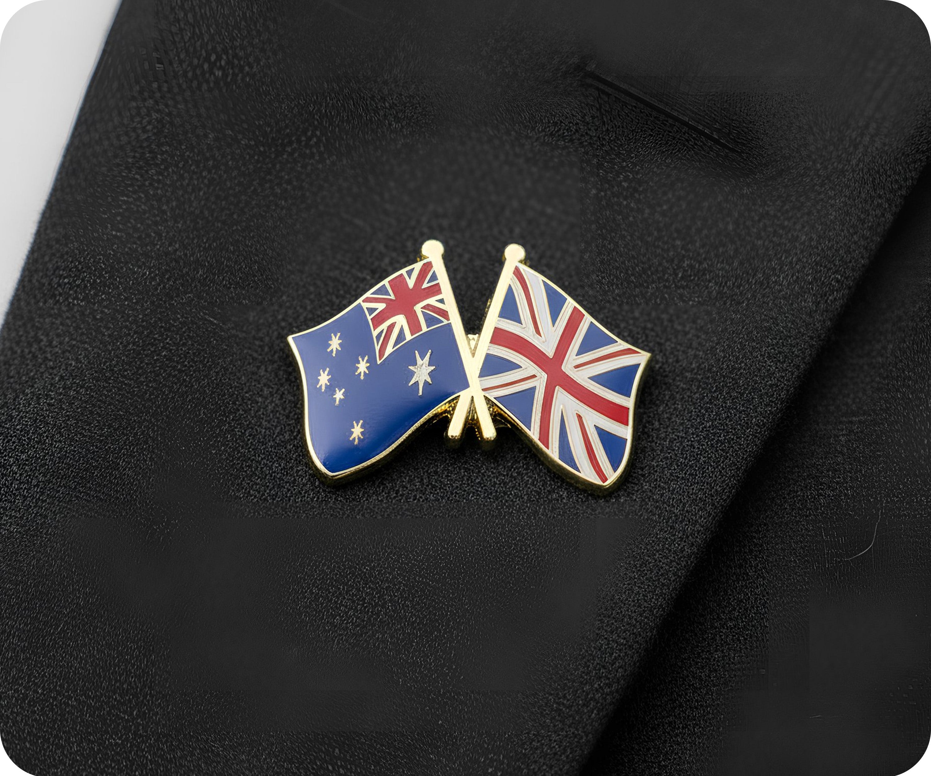 Pin de la amistad entre Australia y el Reino Unido Imagen secundaria del producto