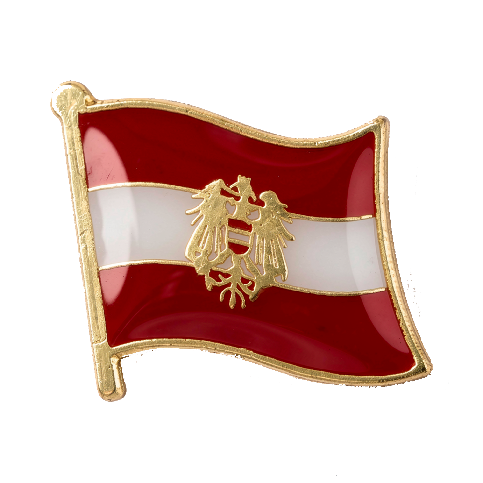 Austria Coat Of Arms Flag Pin Badge