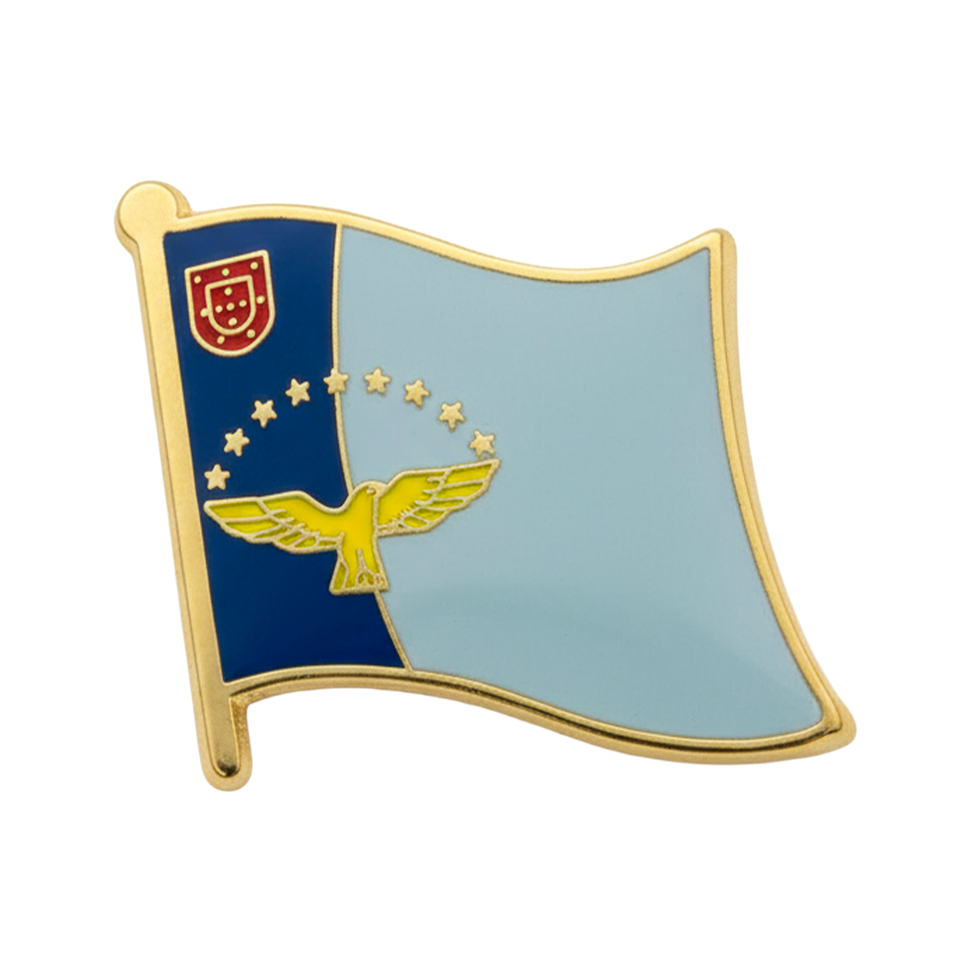 Pin con la bandera de las Azores  Imagen principal del producto