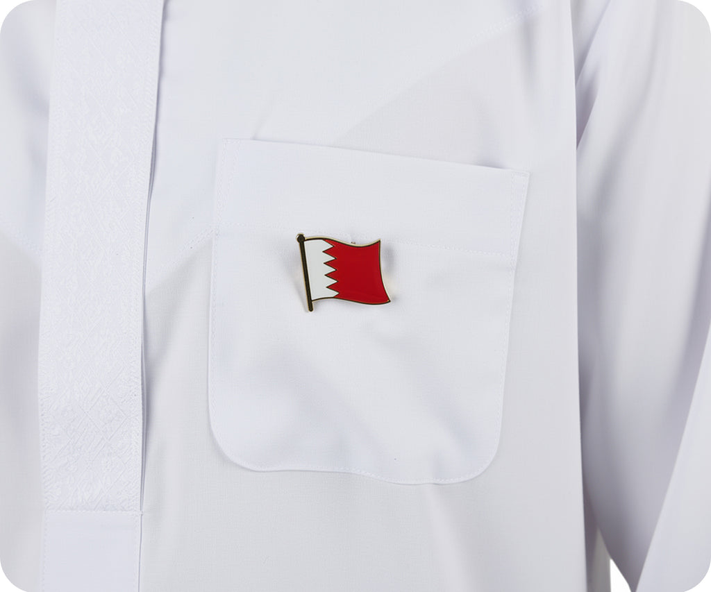 Bahrain Flag Pin Badge