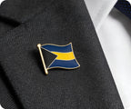 Bahamas Flag Pin Badge