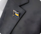 Bahamas Flag Pin Badge