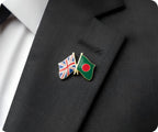 United Kingdom & Bangladesh Friendship Pin Badge