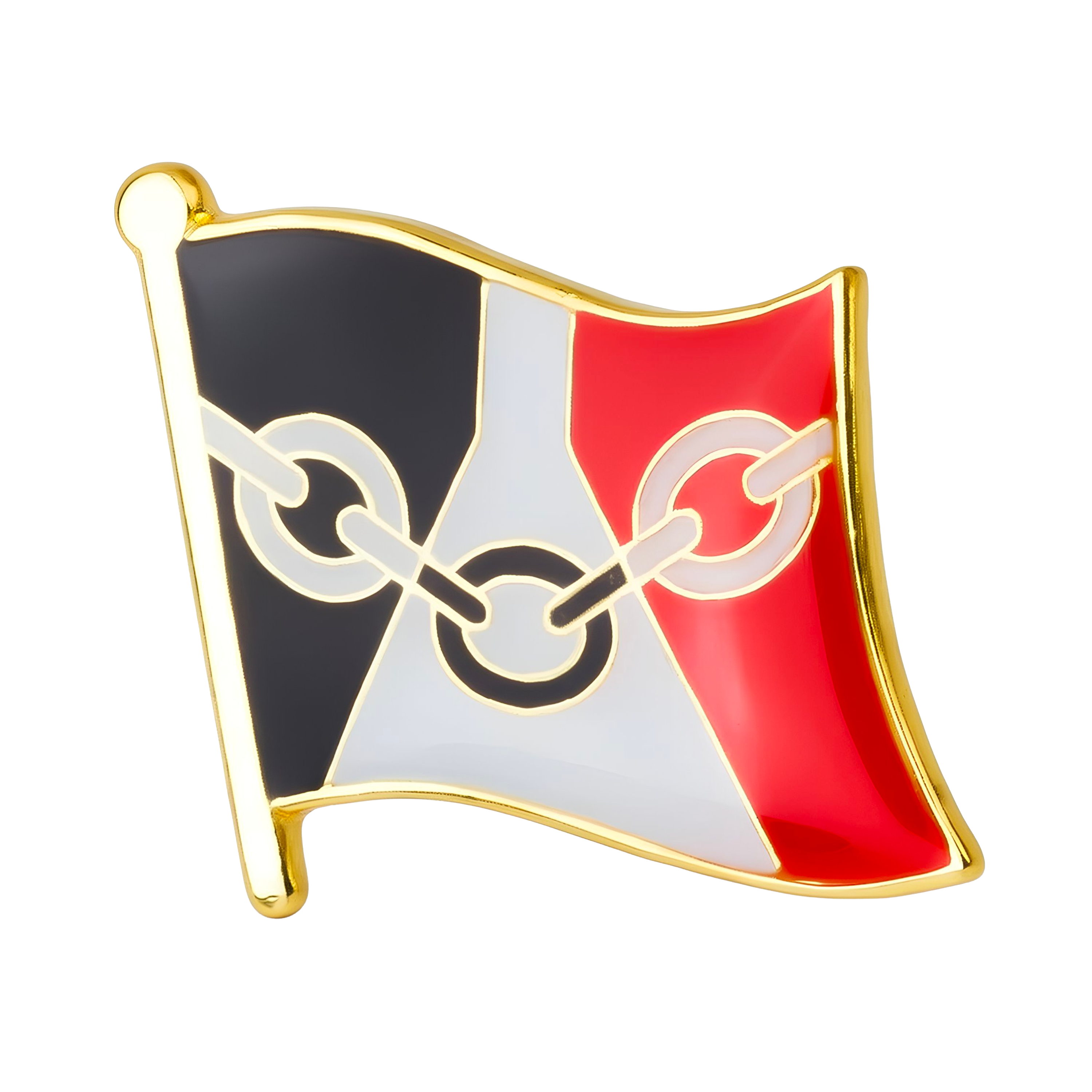 Pin de la bandera del condado de Black Country (Inglés) Imagen principal del producto