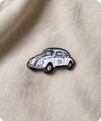Classic Number 53 Racing Beetle Enamel Pin Badge