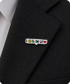 I Bee-Leaf In You Enamel Lapel Pin Badge