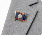 Belize Flag Pin Badge