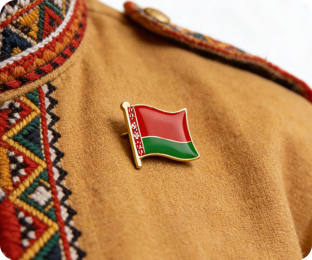 Belarus Flag Pin Badge