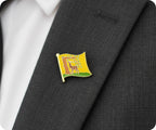 Berkshire English County Flag Pin Badge