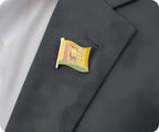Berkshire English County Flag Pin Badge