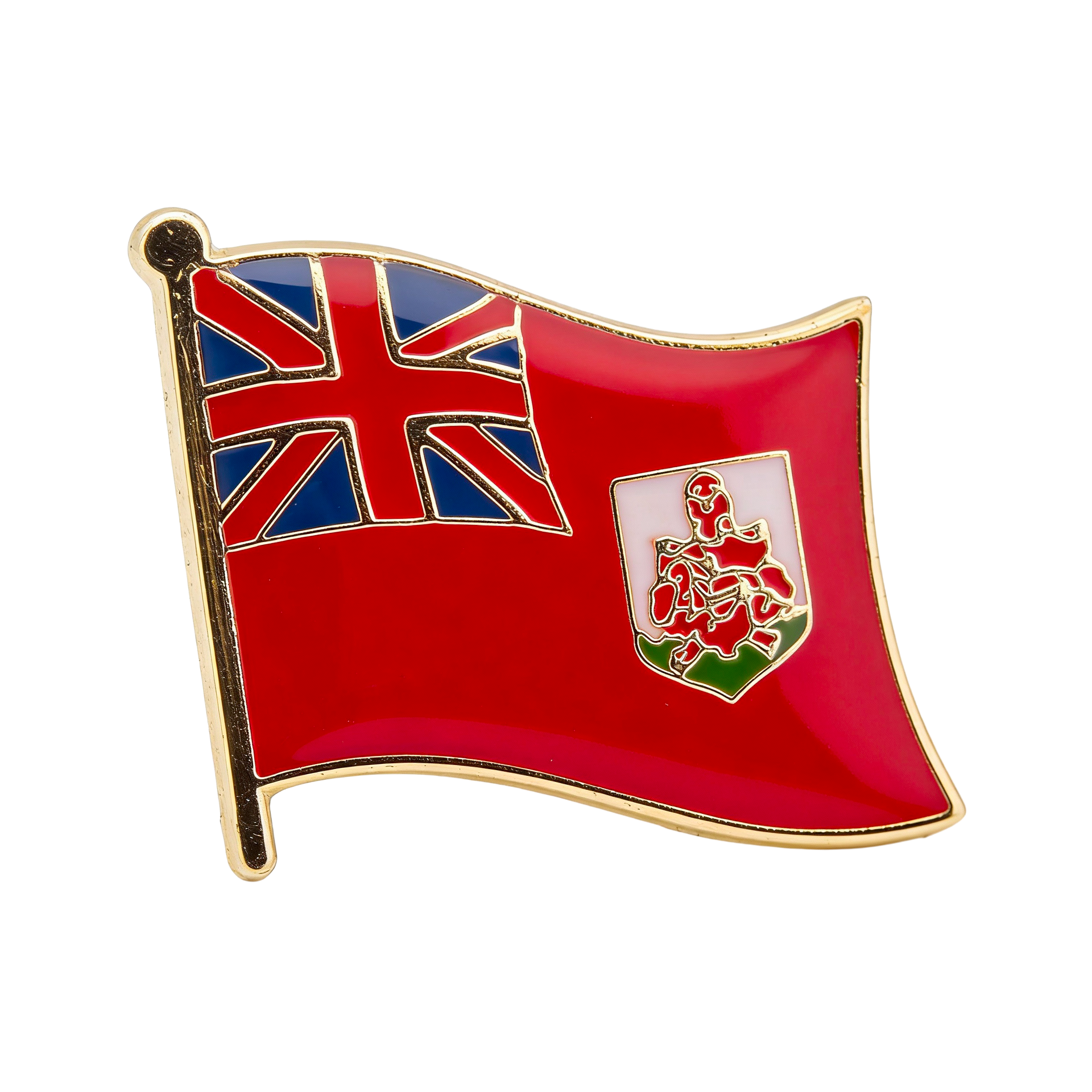 Pin con la bandera de las Bermudas Imagen principal del producto