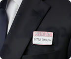 Hello, I'm Better Than You Pin Badge