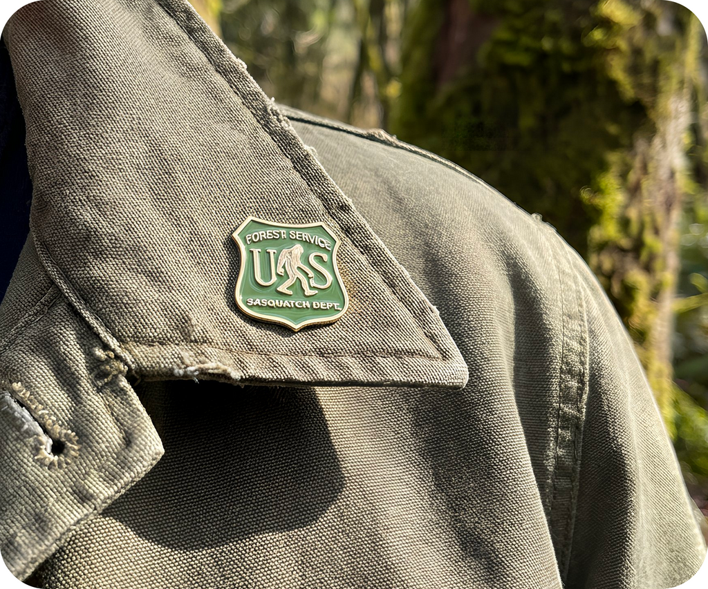 United States Forest Service Big Foot Department Pin Badge